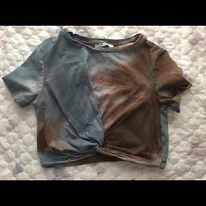 Tie dye crop